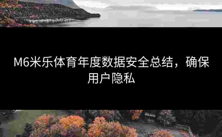 M6米乐体育年度数据安全总结，确保用户隐私