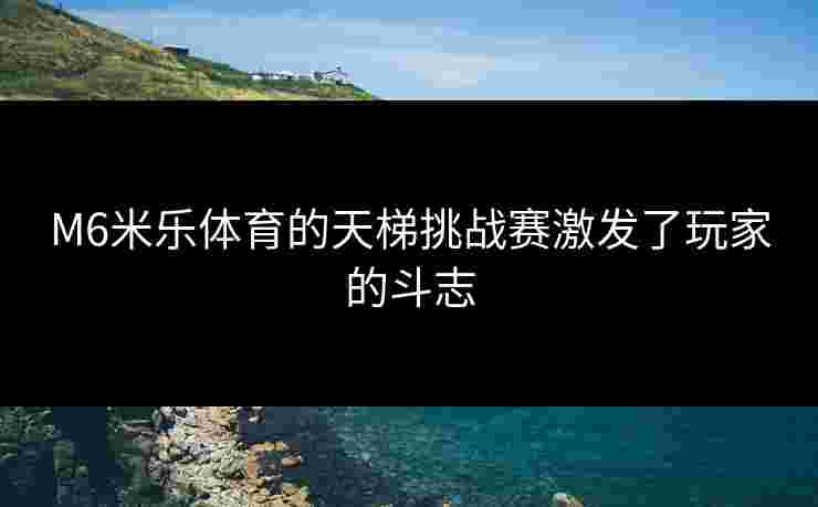 M6米乐体育的天梯挑战赛激发了玩家的斗志